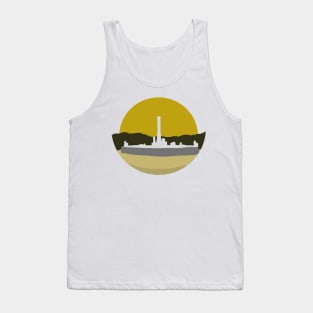 Golden sunset over the Imperial City Tank Top